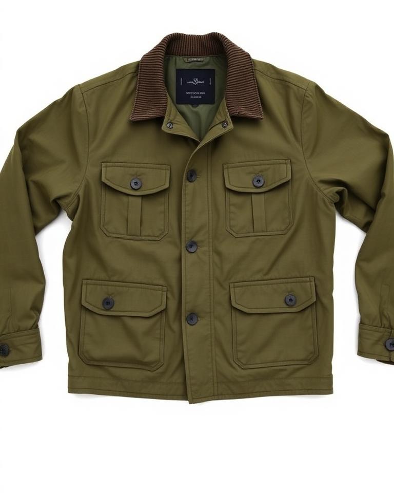 Waxed Cotton Field Jacket