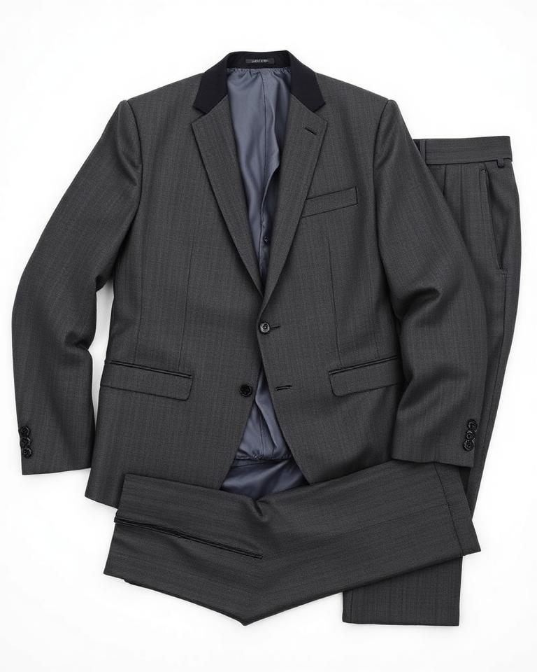 Tailored Wool Suit (2-piece)